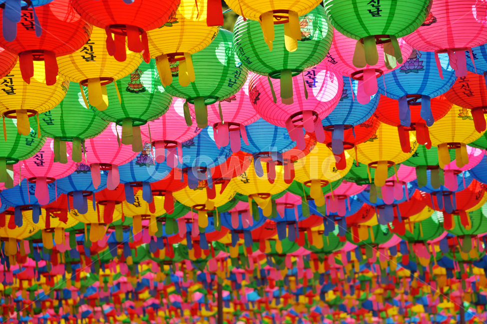 origin,birth,lotus lantern,Buddhas Birthday,congrats,pray,Five colors