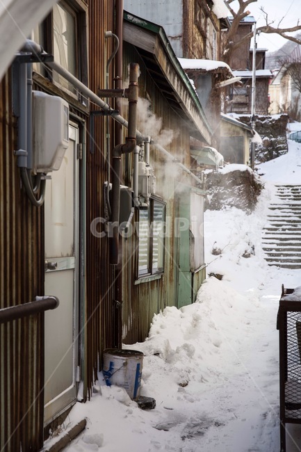 겨울,골목길,겨울풍경,홋카이도,북해도,겨울,계절,winter,season,골목길,alley