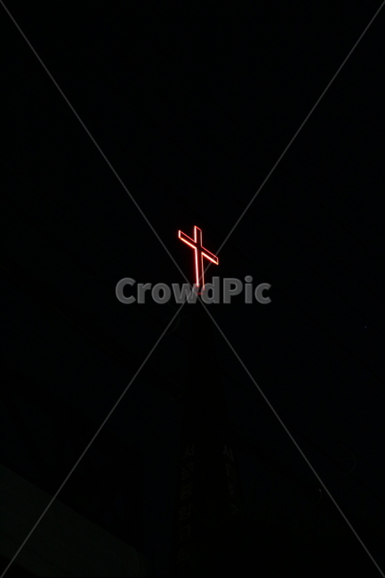 종교,교회,십자가,네온사인,밤,야경,밤,풍경,nightscape,night,landscape,종교,신앙,religion,belief,faith,symbol,상징