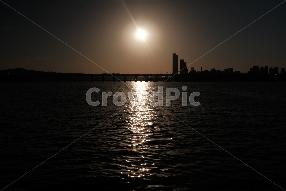 한강,노을,저녁,해질녘,하늘,자연,풍경,nature,landscape,light,빛,flare,플레어