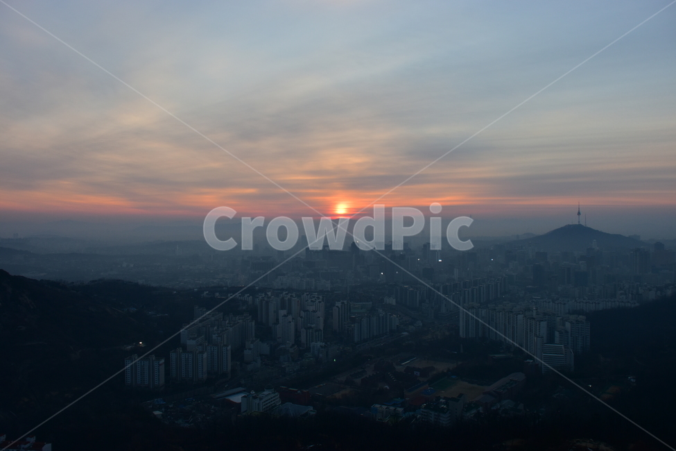 안산,일출,해맞이,해돋이,서울,아침,도시,도심지,풍경,미세먼지,겨울,도시,풍경,city,landscape,한국도시풍경,한국도시경관,korea cityscape,nature,자연,outdoors,옥외,경치,scenery