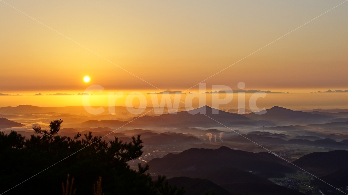 배내골,일출,운해,영남알프스,등산,자연,풍경,nature,landscape,outdoors,옥외,sky,하늘,dusk,황혼,sunset,일몰,red sky,붉은 하늘,dawn,새벽