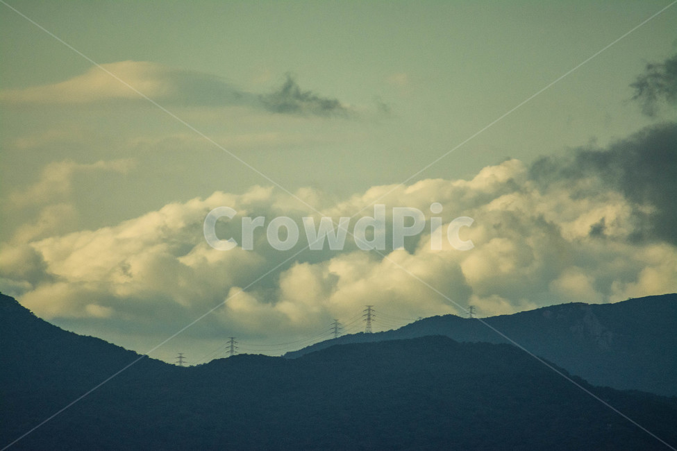 자연,풍경,하늘,구름,산,흐림,자연,풍경,nature,landscape,weather,날씨,outdoors,옥외,cumulus,적운,sky,cloud,mountain,mountain range,산맥