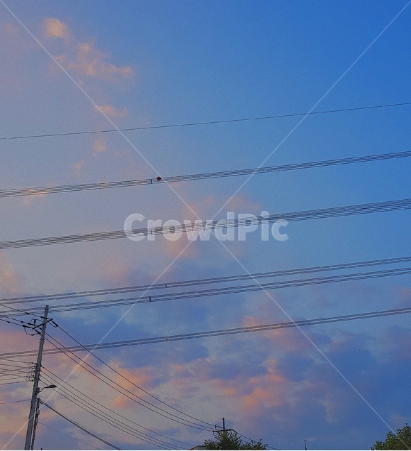 하늘,구름,노을,sky,cloud