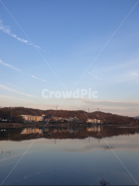 호수,산책로,노을,분위기,물,빛반사,물빛,자연,풍경,nature,landscape,water,outdoors,옥외,lake