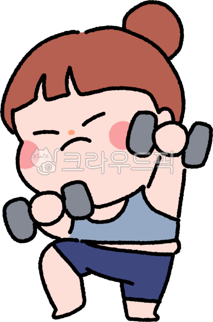 운동,운동이미지,운동그림,운동캐릭터,건강,헬스,아령,다이어트