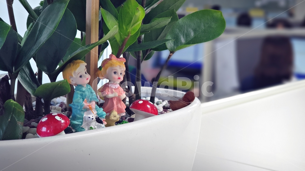 피규어,인형,장식,화분,감성,분위기,사무실,beauty,cute,figure,office,식물,화초,사물,물건,오브젝트,thing,object,matter