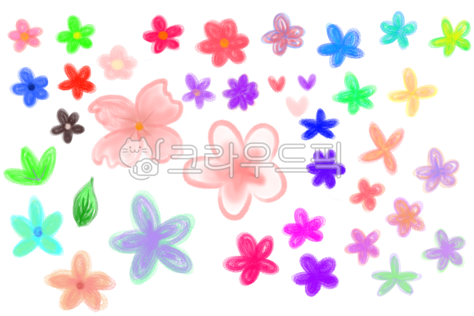 꽃,꽃그림,게시판,색연필,유치원,어린이집,꽃일러스트,일러스트,꽃스티커,스티커,누끼,그래픽,일러스트레이션,png,꾸미기,다꾸,다이어리,데코,봄,손그림,식물,blossom,색연필일러스트,색연필그림