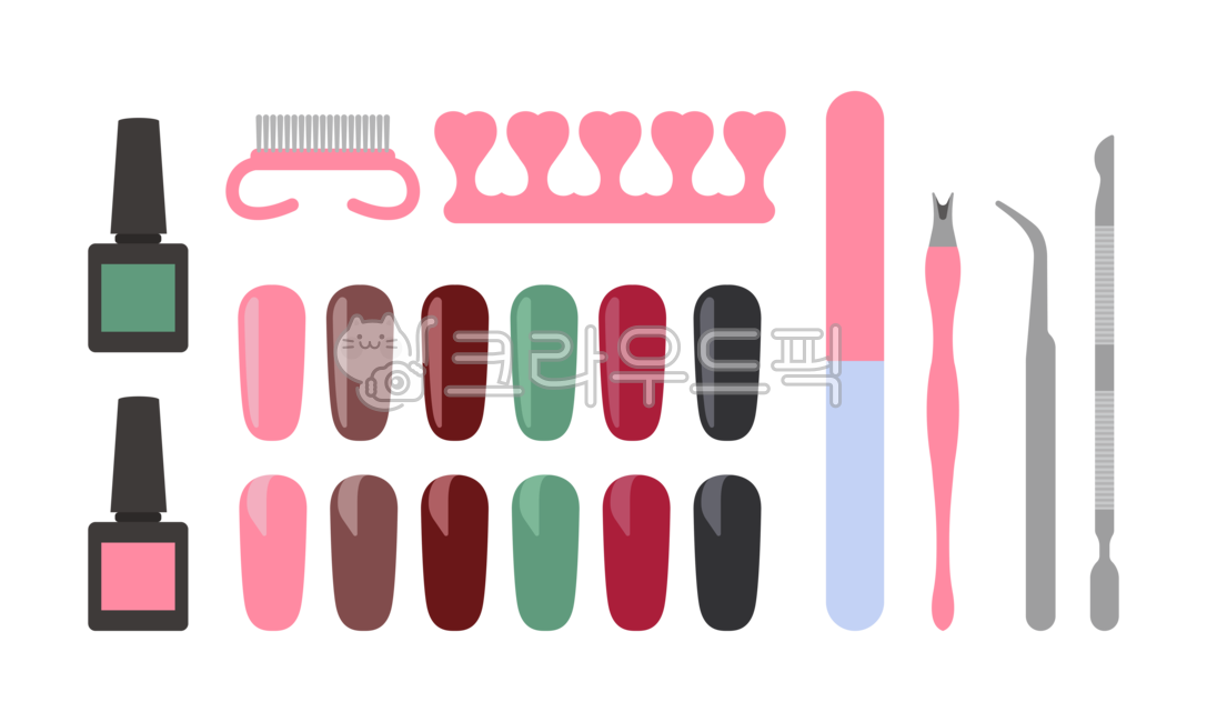 네일,네일아트,네일케어,매니큐어,화장품,뷰티,메이크업,살롱,스파,여자,손,손톱,발톱,페디큐어,패션,병,액체,색상,사무실,도구,금속,클립,핑크,세트,비즈니스,작업,오브젝트,장비,일러스트,벡터,브러시,아이콘,디자인,상징,기호,그래픽,실루엣,선,플랫,요소,그림,수집,케어,제품,nail,nailart,nailcare,manicure,cosmetic,beauty,salon,varnish,polish,spa,file,woman,hand,cosmetics,makeup,pedicure,fingernail,toenail,fashion,tool,bottle,liquid,color,office,tools,metal,clip,pink,set,business,work,object,equipment,illustration,vector,brush,icon,design,isolated,symbol,sign,graphic,silhouette,line,flat,element,pictogram,collection,care,product