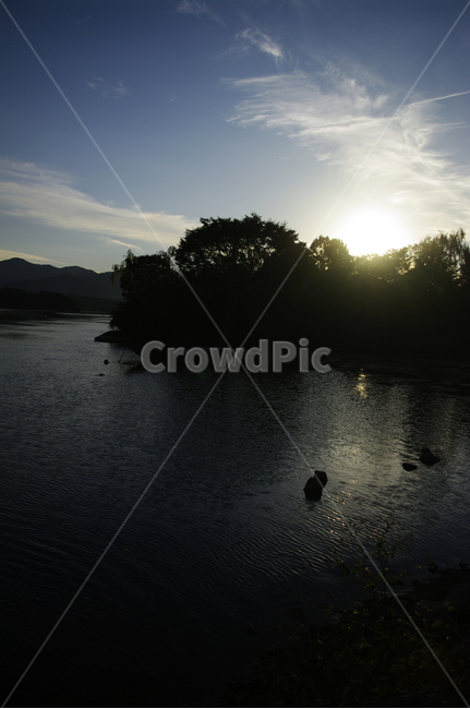 강,하늘,나무,구름,풍경,빛,자연,풍경,nature,landscape,light,flare,플레어