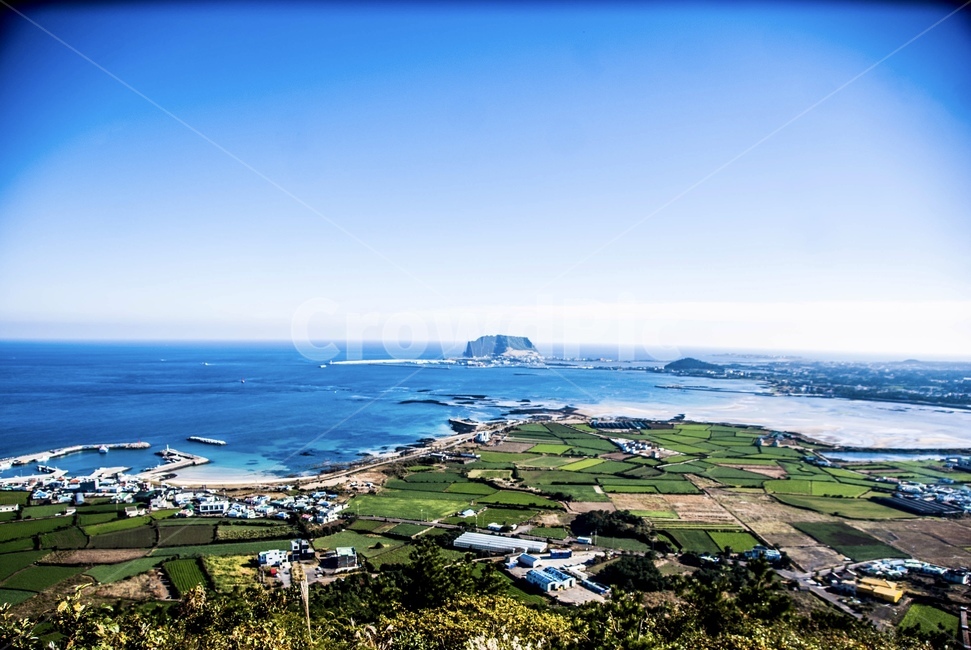 제주,제주도,풍경,구좌읍,종달리,성산일출봉,지미봉,지미오름,자연,풍경,nature,landscape,경치,outdoors,옥외,scenery,ocean,대양,sea,바다,water,물,land,땅,panoramic,파노라마,shoreline,해안선