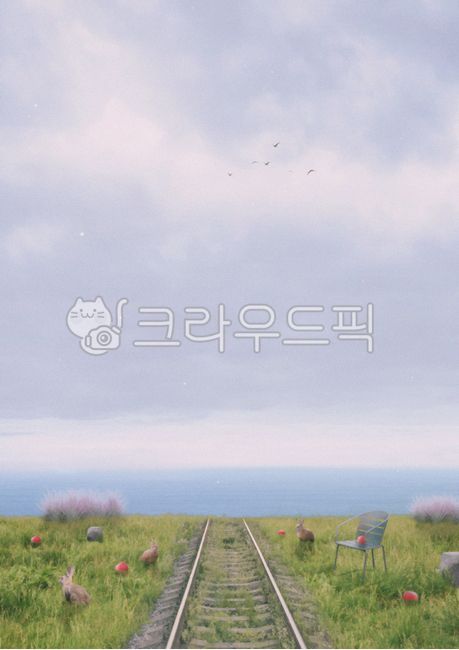 atmosphere,color,nature,chair,grassland,field,outdoors,painting,furniture,background,design,illustration,Emotion,landscape,illustrator