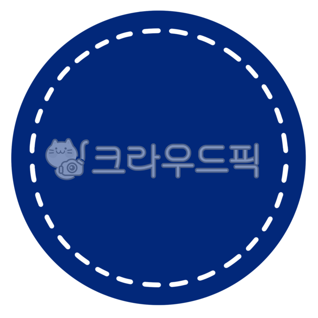 동그라미,동그라미일러스트,스티치,원,도형,다꾸,스티커