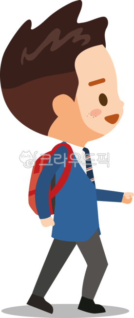 학생,등교,하교,걷다,가다,학교,동급생,친구,웃는,즐거운,가방,어린이,그룹,교복,귀엽다,행복,교육,남학생,소년,벡터,일러스트