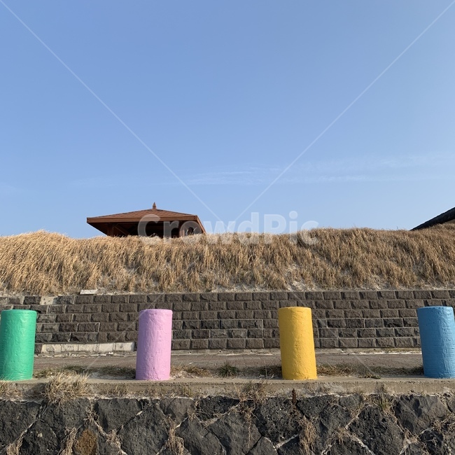 형형색색,기둥,하늘,풍경,평화,자연,풍경,nature,landscape,soil,흙