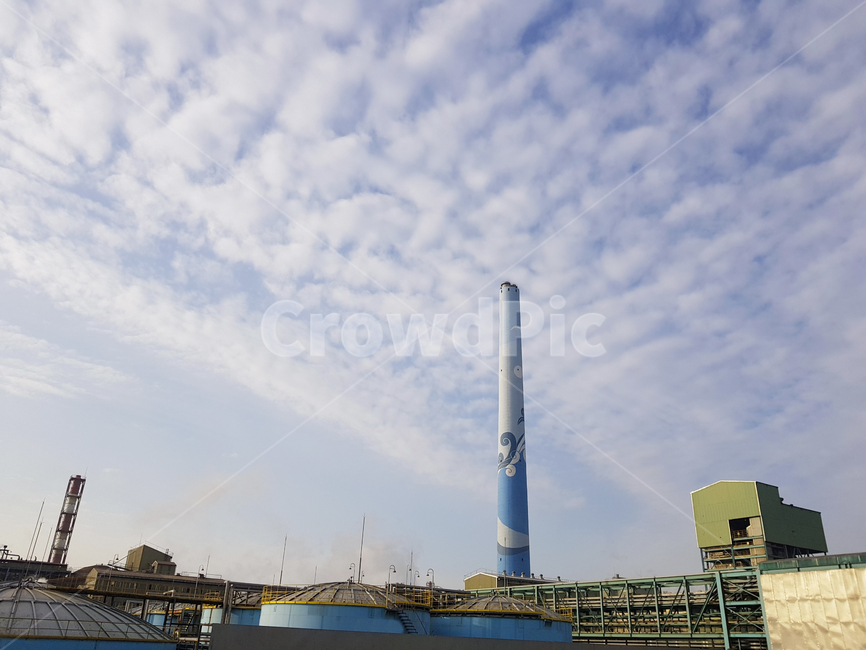 공장,굴뚝,하늘,구름,공단,산업,industry,industrial