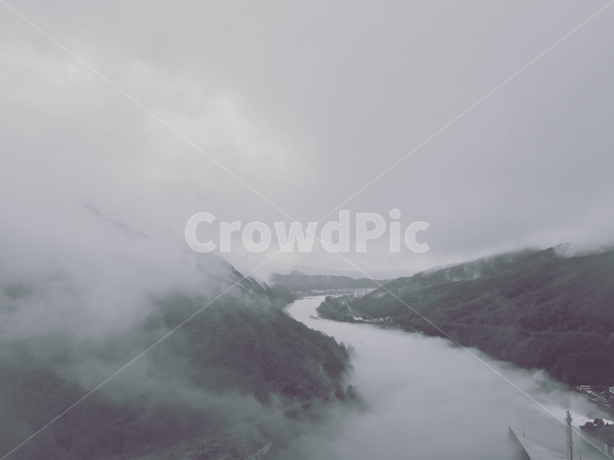 산,안개,춘천,소양강,여름,오후,비,자연,풍경,nature,landscape,한국자연풍경,한국자연경관,korea nature landscape,weather,날씨,outdoors,옥외