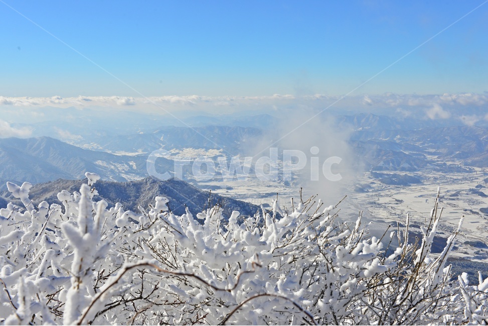 무주,덕유산,덕유산설경,겨울,계절,상고대,향적봉,중봉,nature,자연,mountain,산,outdoors,옥외,ice,빙,mountainrange,산맥,snow,눈,운해,설경,폭설