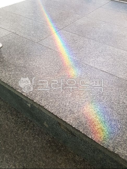 바닥,무지개,무지개빛,햇살,레인보우,rainbow,floor,계단