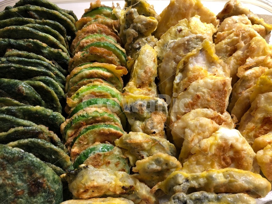 동태전,잔치음식,명절,호박전,매생이전,굴전