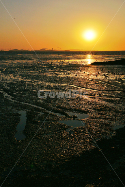 일몰,오이도,갯벌,썰물,서해안,저녁놀,석양,시흥시,뻘,자연,풍경,nature,landscape,outdoors,옥외,light,빛,flare,플레어,sunlight,햇빛
