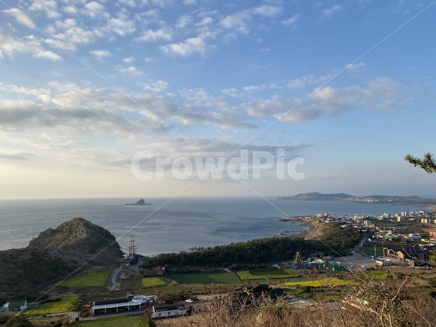 산방산,바다,제주,해변,해안선,연안,nature,자연,옥외,outdoors