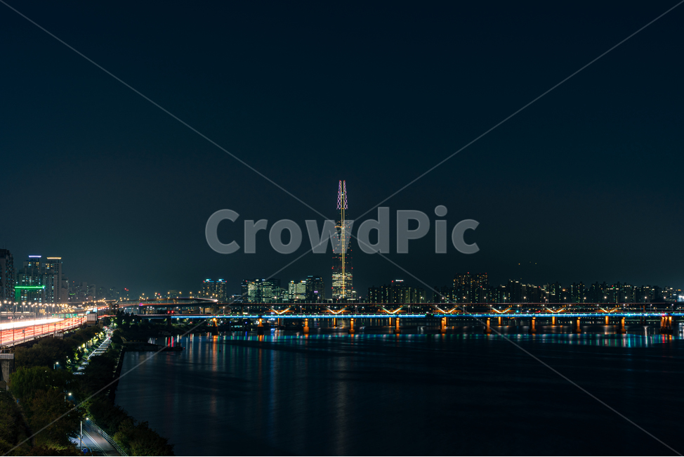 한강,야경,서울야경,서울,한강야경,도로,고속도로,롯데월드타워,야경,밤,풍경,nightscape,night,landscape,도시,city,한국도시풍경,한국도시경관,korea cityscape