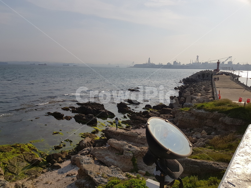 울산,바다,파도,자연,등대