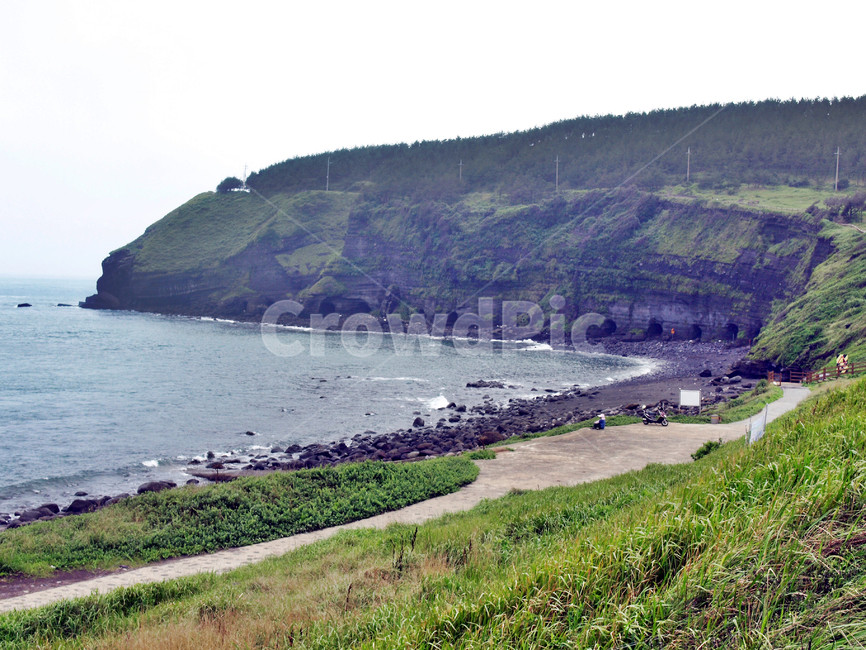 송악산,올레10코스,서귀포시,제주,올레,바다,자연,풍경,nature,landscape,한국자연풍경,한국자연경관,korea nature landscape,제주도,jeju,jeju island,promontory,곶,outdoors,옥외,slope,경사