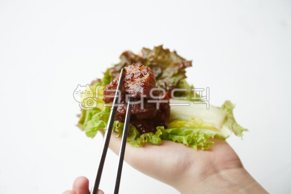 Ssam vegetables,Galbi Ssam,Meat wrap,rib,wrapping,Lettuce wrap,vegetable,food