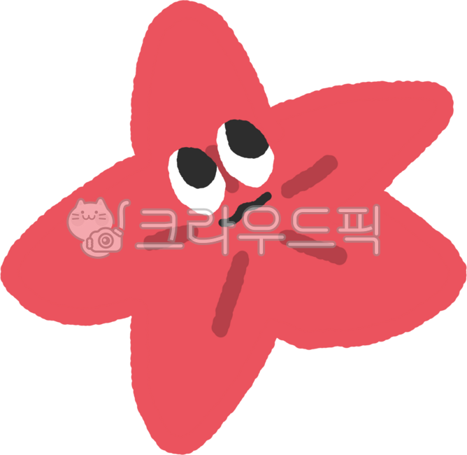 불가사리,해양생물,캐릭터,귀여운,해양친구들,바다생물,바다프로젝트,일러스트,손그림,여름