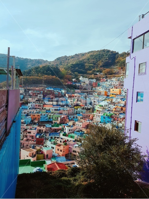 건물,알록달록,달동네,마을,동네,색색,도시,풍경,city,landscape,한국도시풍경,한국도시경관,korea cityscape