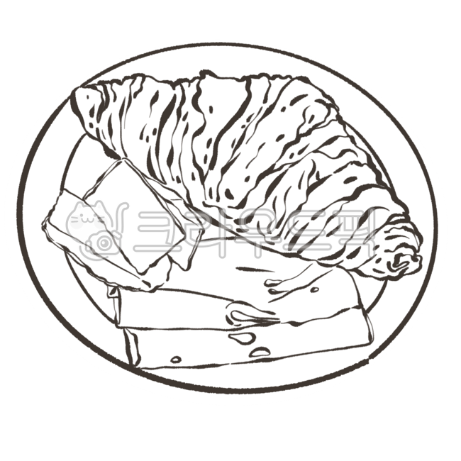 meal,bread,bread illustration,bakery,Bakery illustration,food pictures,line drawing,sauce,food illustration,food,design source