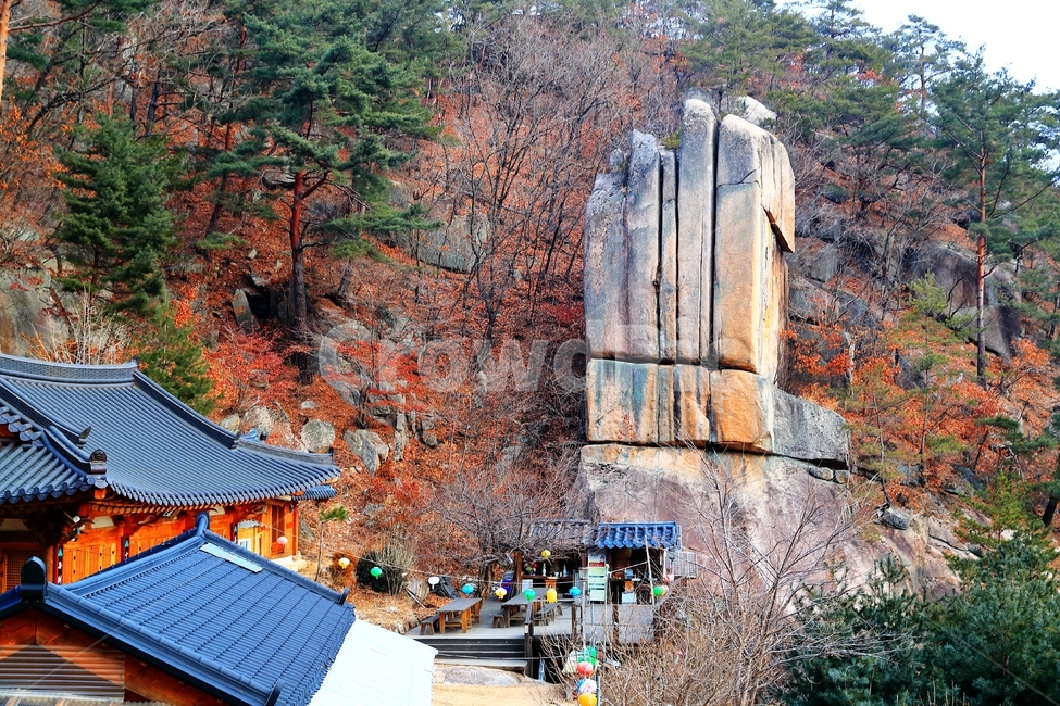 원통암,암자,황정산,암봉,산,겨울