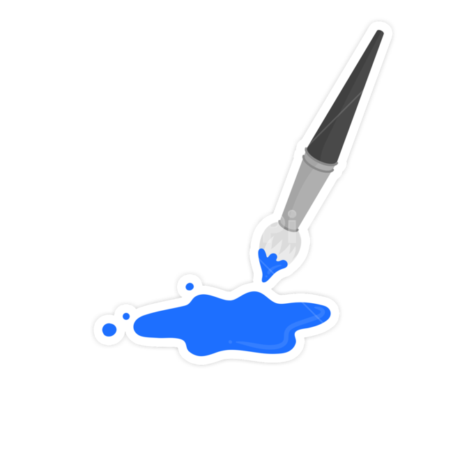 파랑,파란색,미술,물감,색상,색깔,누끼,remove background