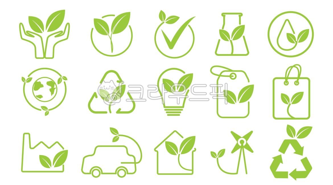 재생,재생에너지,재생아이콘,그린,그린에너지,그린아이콘,리사이클,분리수거,아이콘,아이콘디자인,그린아이콘일러스트,전기차,환경,환경보호,에코로지,에코,ecology,green,leaves,icon,set,illustration,sustainable,protection