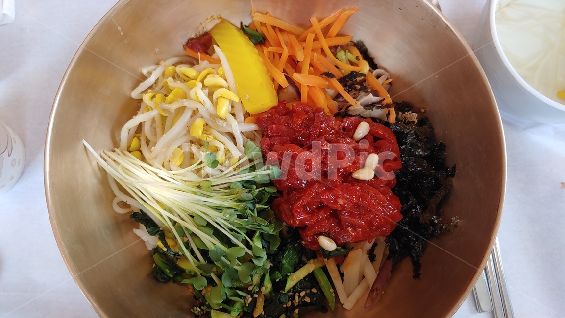 육회비빔밥,전주육회비빔밥,비빔밥,음식,전주음식