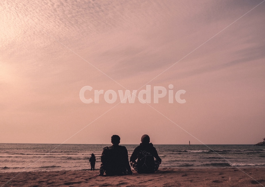 우정,바다,노을,제주도여행,친구,이호태우해변,사람,인물,인간,human,person,인물실루엣,사람실루엣,character silhouette,human silhouette,여행,휴가,traveling,vacation,trip
