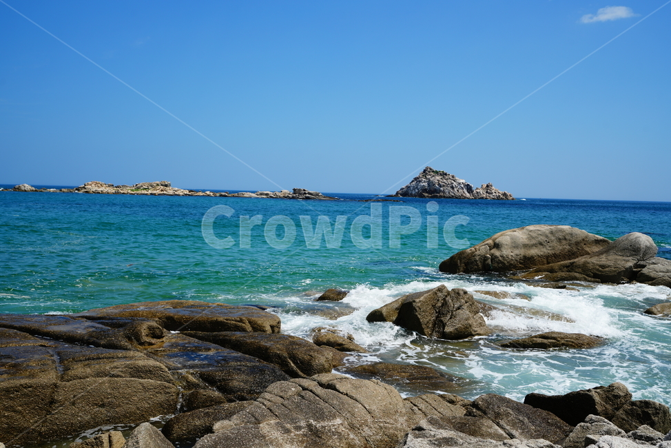하늘,바다,바닷가,파도,물,파랑,블루,sea,바위,여름,풍경,경치,자연