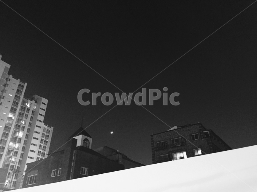 밤,하늘,풍경,흑백사진,사진,야경,밤,풍경,nightscape,night,landscape,도시,city,한국도시풍경,한국도시경관,korea cityscape,흑백,모노톤,monochrome,black and white,nature,자연,outdoors,옥외