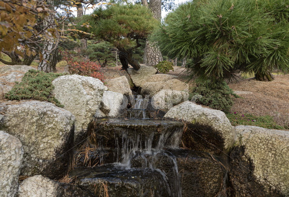가을,정원,자연,나무,폭포,물,자연,풍경,nature,landscape,outdoors,옥외,water,river,강