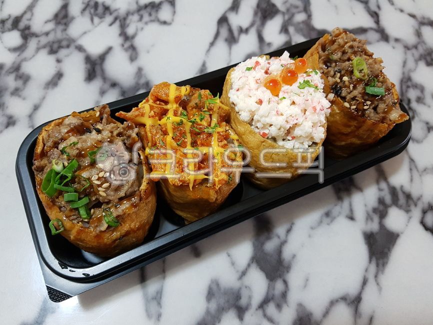 유부,유부초밥,게살유부초밥,불고기유부초밥,포장음식