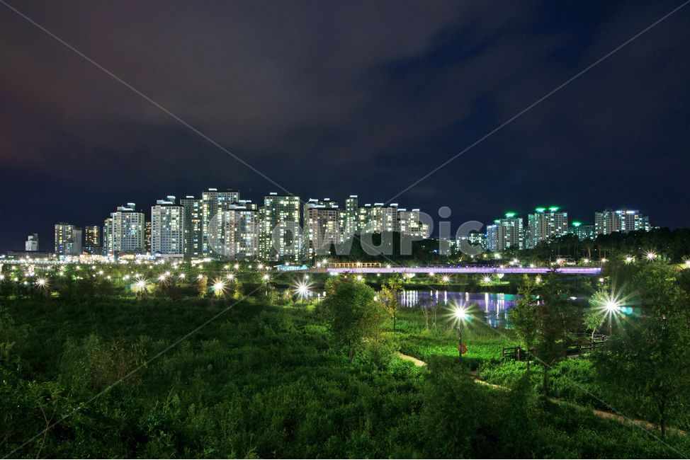 신도시,파주,운정,운정호수공원,경기도,공원,호수,야경,조명,아파트단지,야경,밤,풍경,nightscape,night,landscape,도시,city,한국도시풍경,한국도시경관,korea cityscape