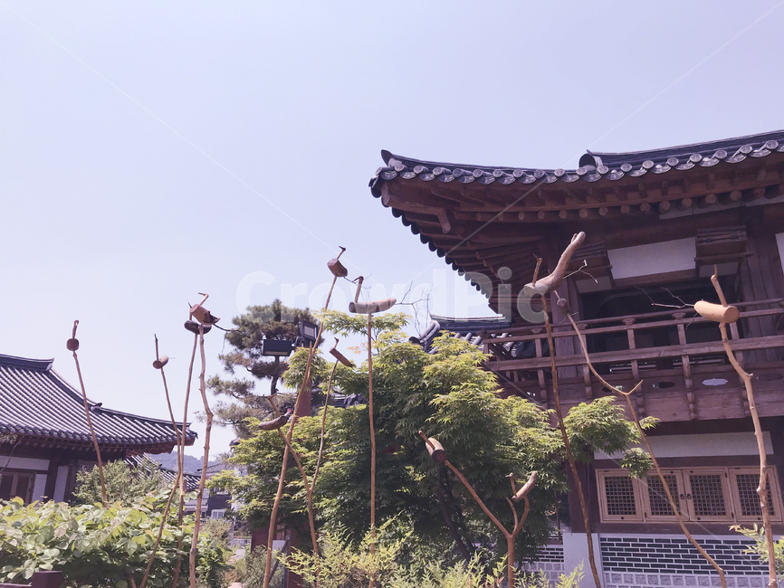 한옥,한옥마을,솟대,수원,전통가옥,전통,고풍,생활,나무,원목,황색,소나무,서울,한국문화,건출물,건물외관,풍년,기원,행복,염원,한국전통,조형물,조각상,동상,문양,시골,한국전통,한국문화,korean traditional,korean culture,종교,신앙,religion,belief,faith