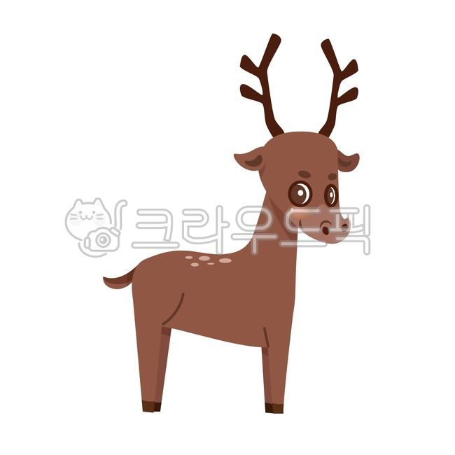 deer,character,antler,animal,illustration,cute,graphic