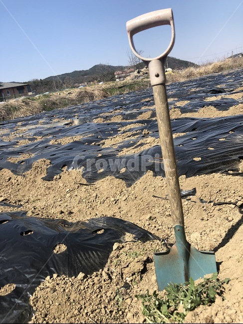 shovel,삽,tool,수단,비닐