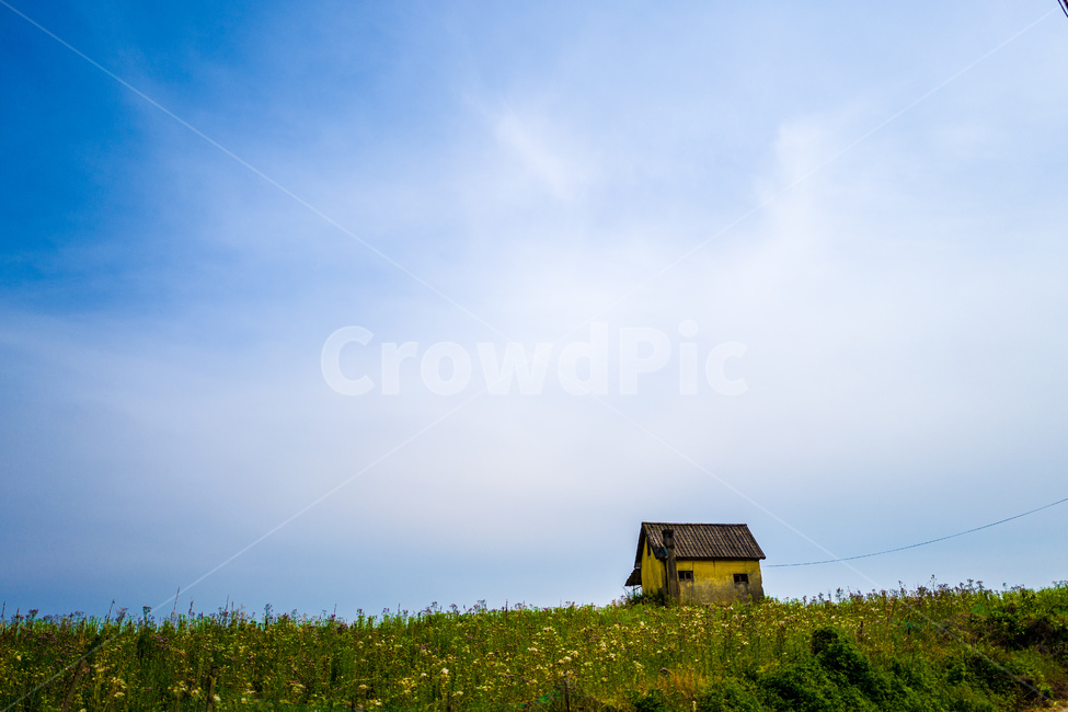 동화같은,house,언덕,하늘,집