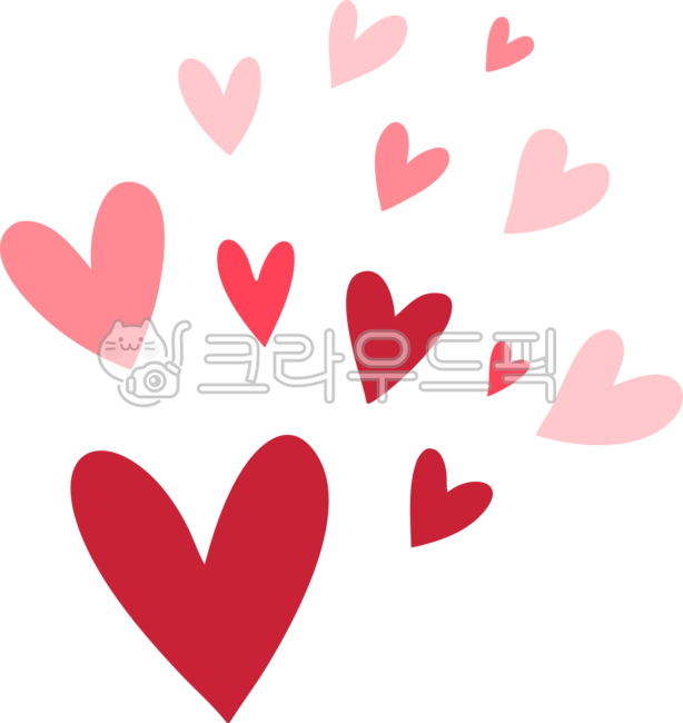 heart, love, 발렌타인, 사랑, 사랑해, 사진,이미지,일러스트,캘리그라피 - 메워니작가