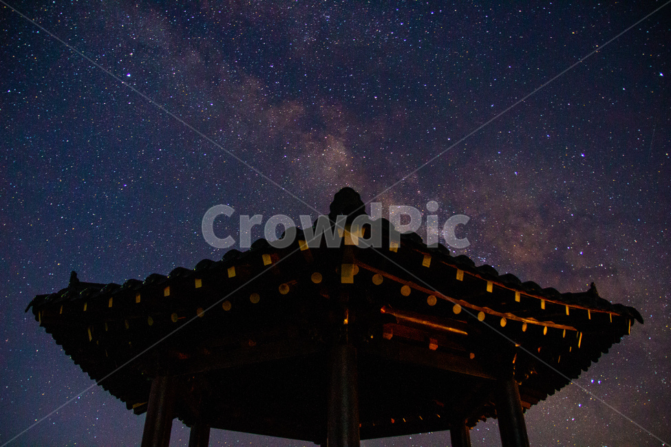 은하수,미리내,별,안반데기,star,milkyway,galaxy,대관령,야경,밤,풍경,nightscape,night,landscape,한국전통,한국문화,korean traditional,korean culture,건축물,건물외관,exterior,building,structure,architecture,construction