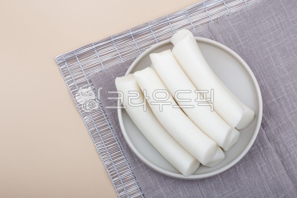 떡, 가래떡, 흰떡, 맵쌀, 쌀, 사진,이미지,일러스트,캘리그라피 - natsu u작가